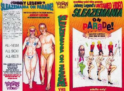 Sleazemania on Parade VHS cover
