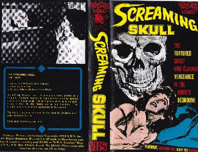 Screaming Skull VHS cover