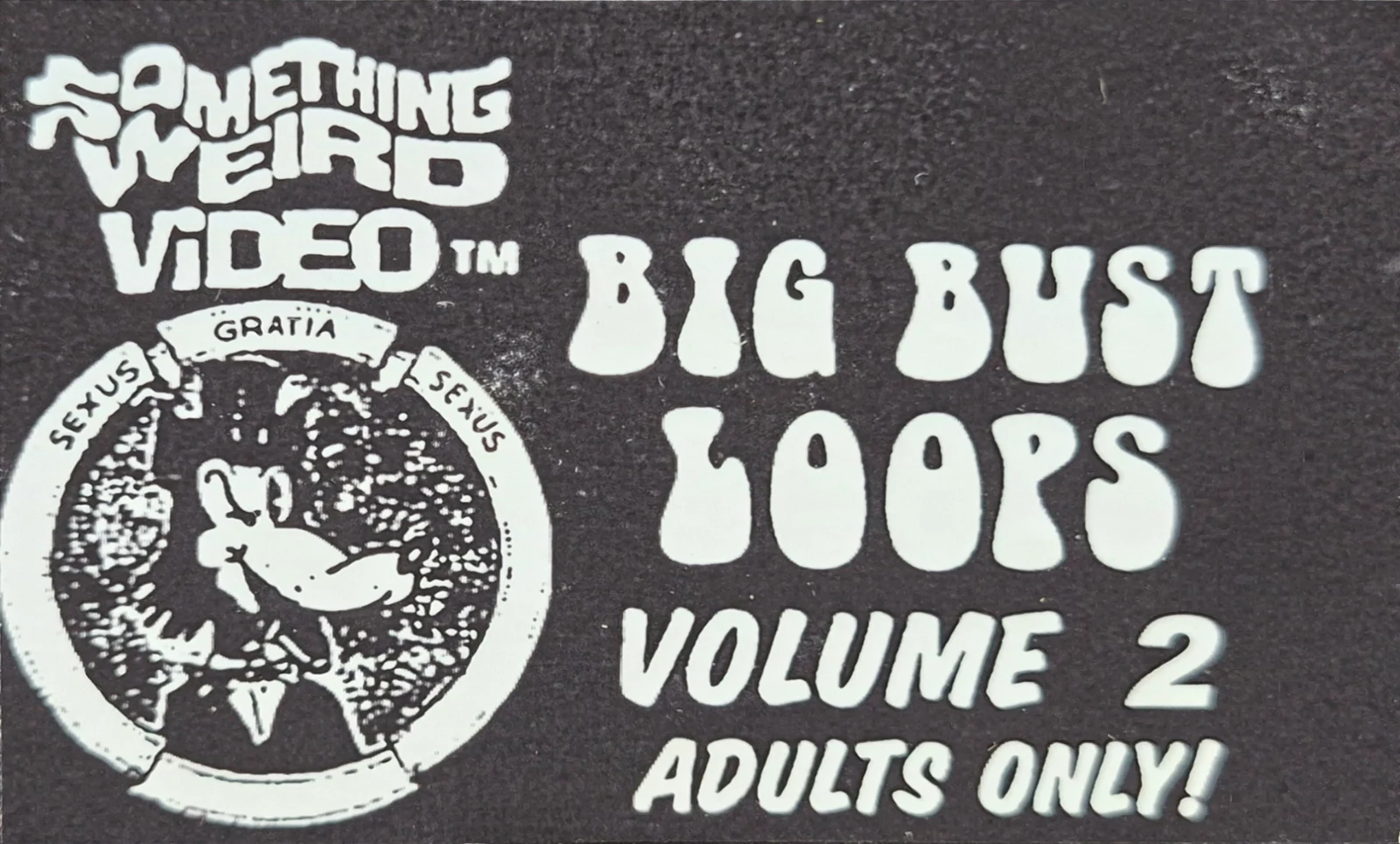 Big Bust Loops VHS front label scan