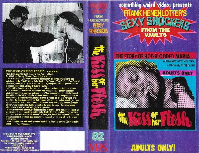 The Kiss of Her Flesh VHS cover