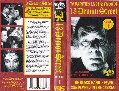 13 Demon Street VHS cover