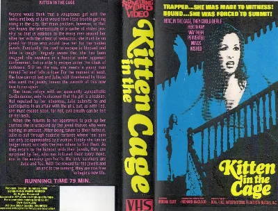 Kitten in the Cage VHS cover