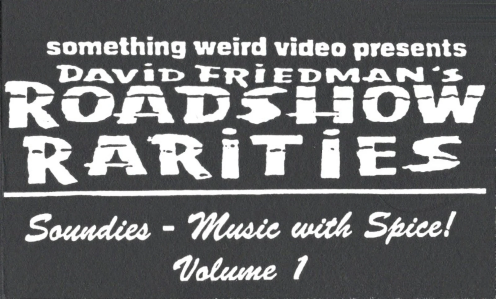 Soundies VHS front label scan