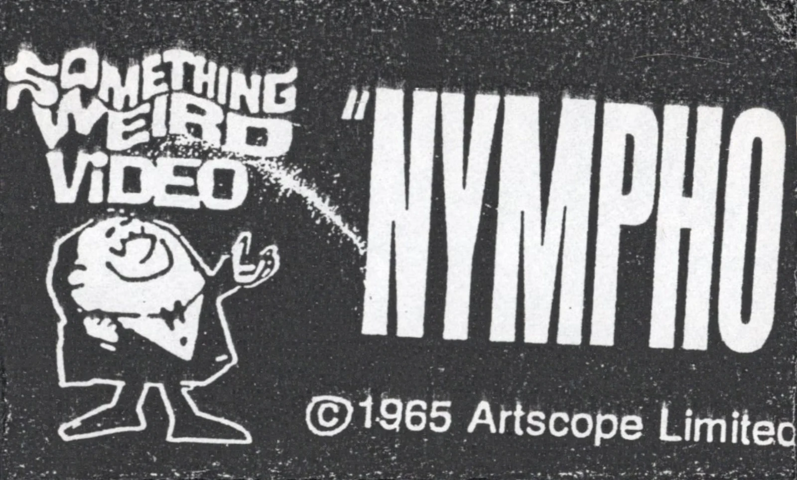 Nympho - A Woman's Urge VHS front label scan