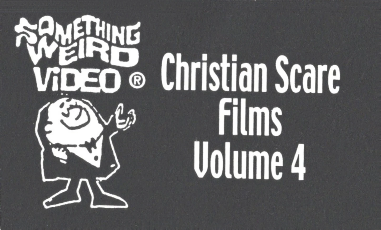 Christian Scare Films VHS front label scan