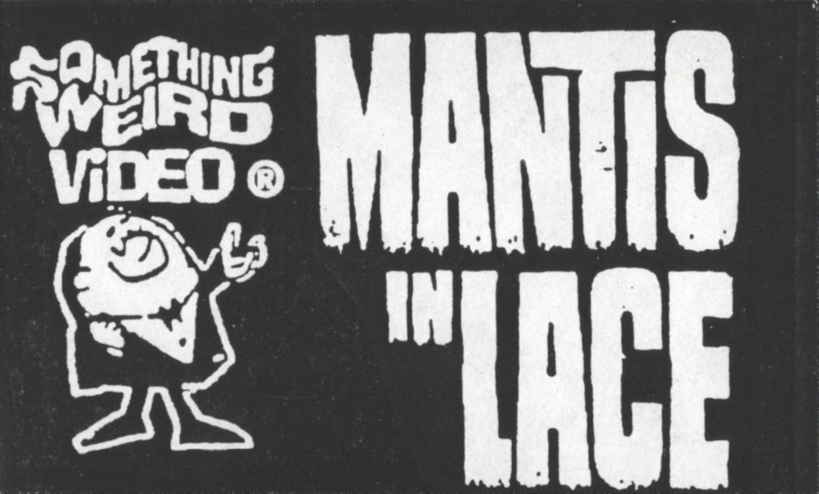 Mantis in Lace VHS front label scan