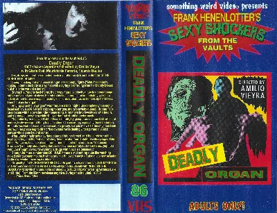 Deadly Organ VHS cover