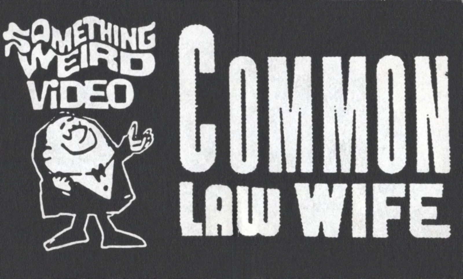 Common Law Wife VHS front label scan