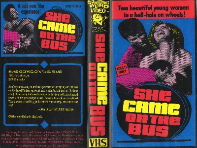 She Came on the Bus VHS cover