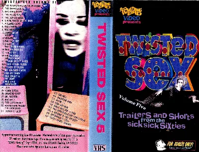 Twisted Sex VHS cover