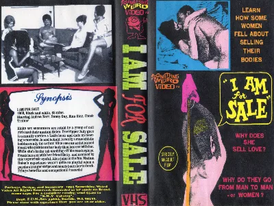I Am for Sale VHS cover