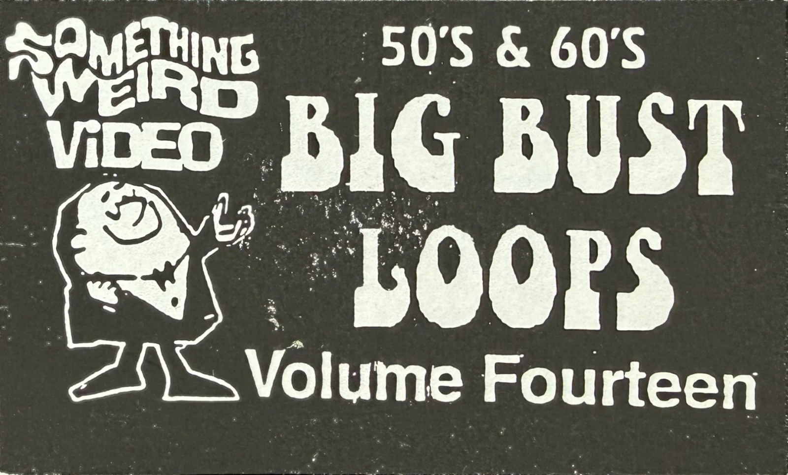 Big Bust Loops VHS front label scan