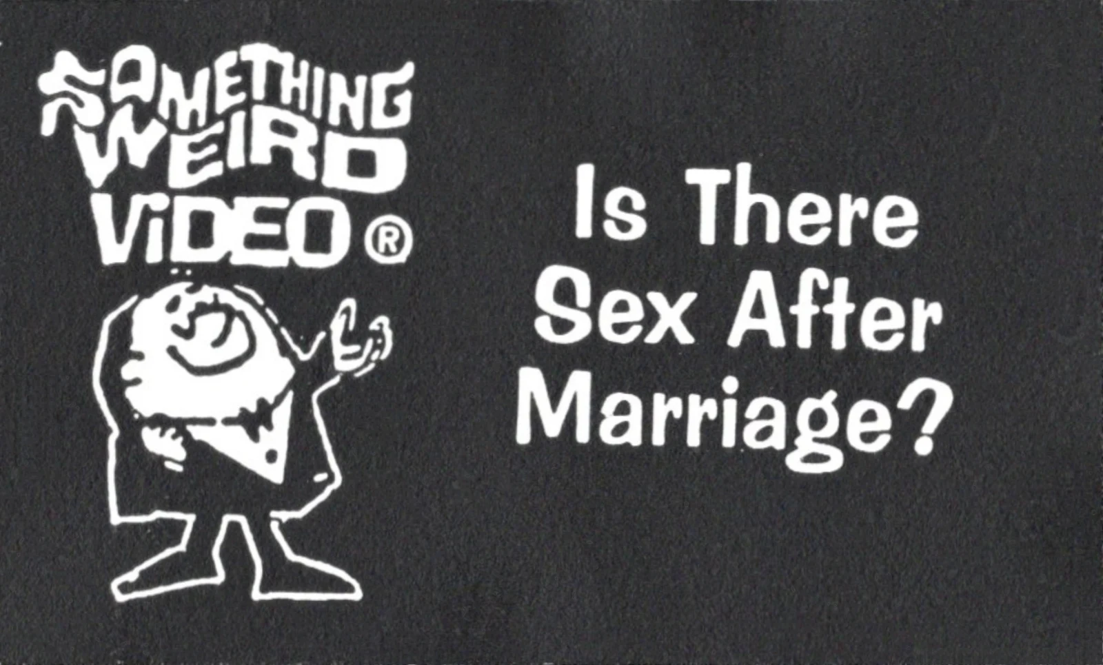 Is there Sex After Marriage VHS front label scan