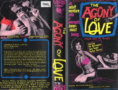 Agony of Love VHS cover
