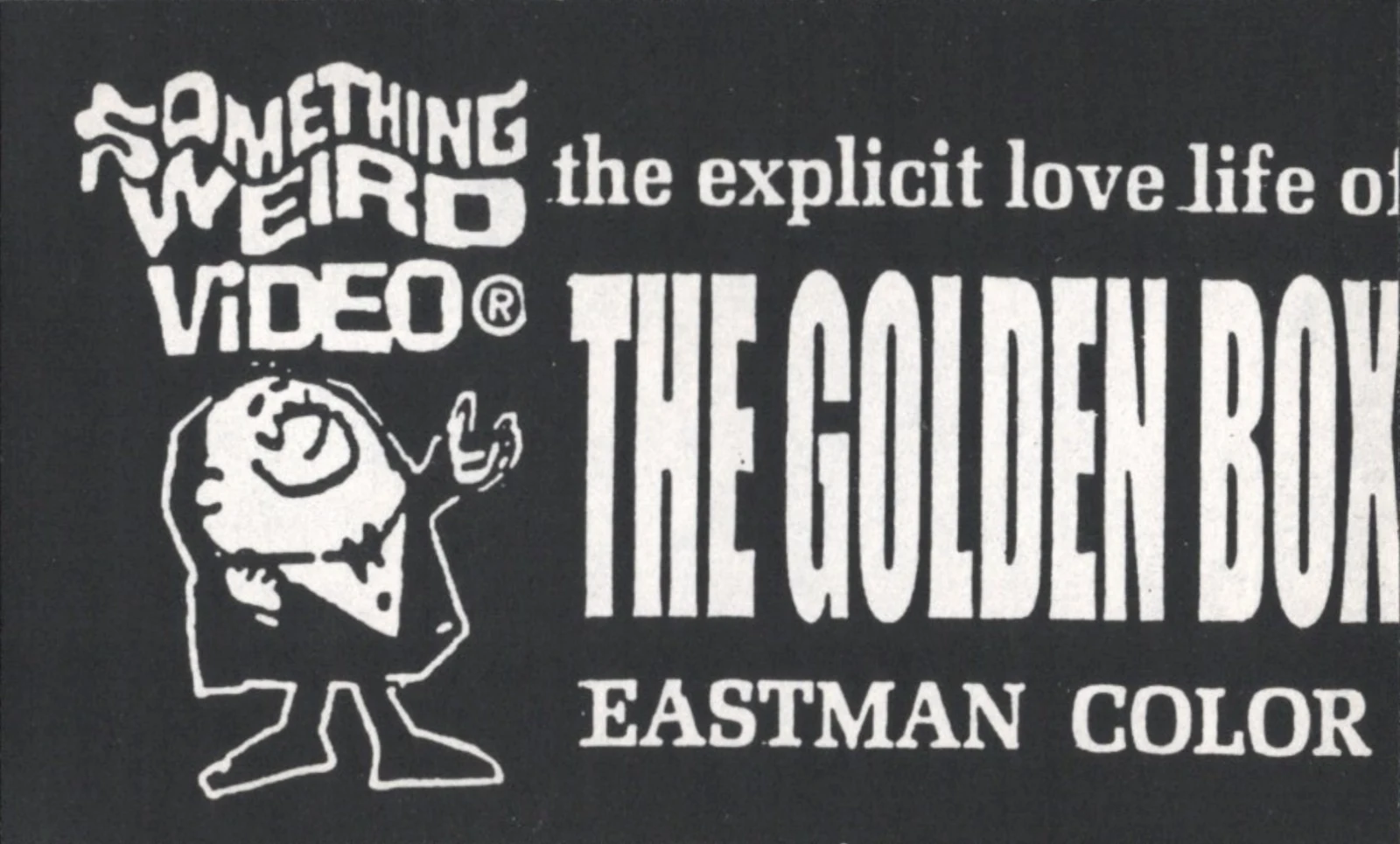 The Golden Box VHS front label scan