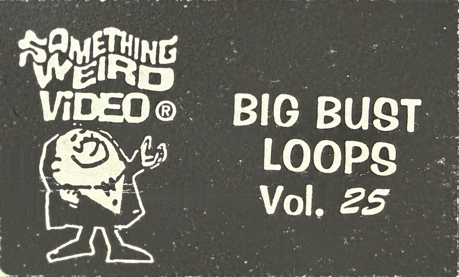 Big Bust Loops VHS front label scan