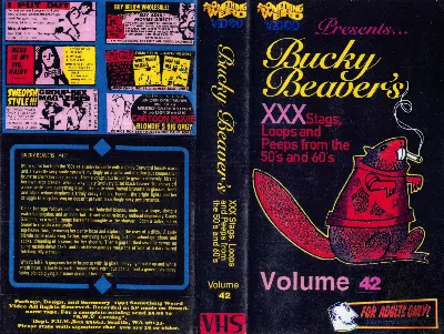 Bucky Beaver's XXX Stags, Loops and Peeps from the 50's and 60's VHS cover