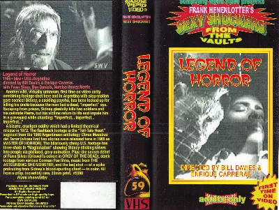 Legend of Horror VHS cover