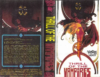 Thrill of the Vampires VHS cover