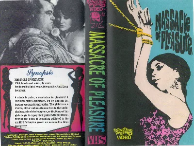 Massacre of Pleasure VHS cover