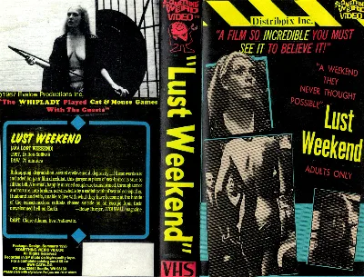 Lust Weekend VHS cover