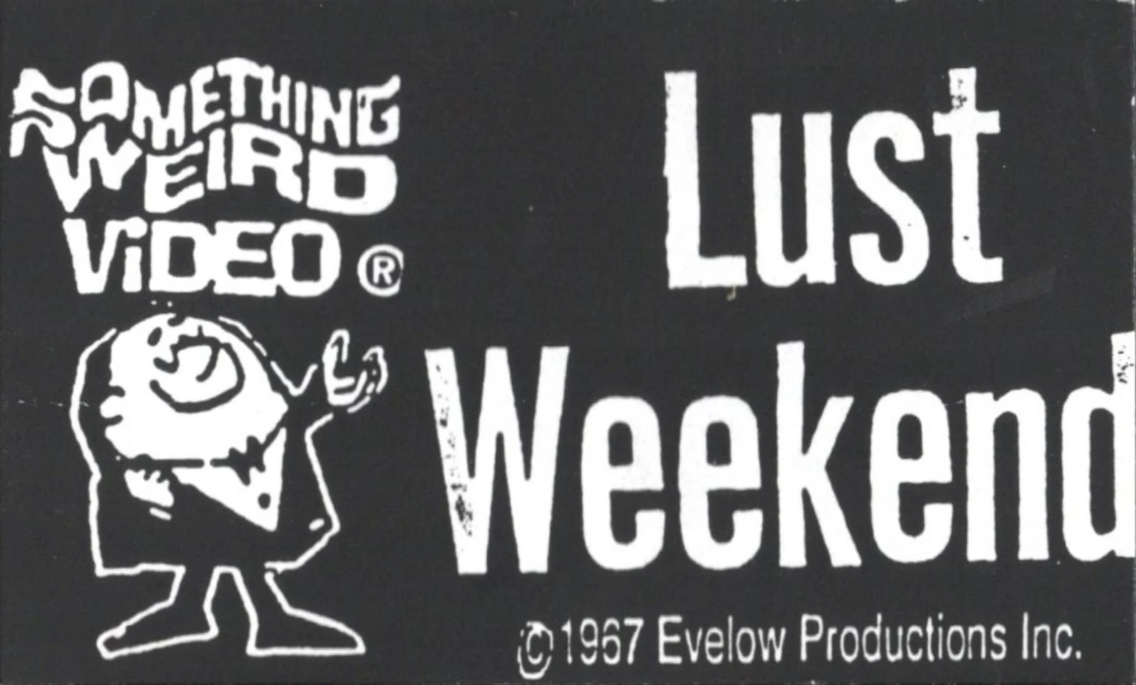 Lust Weekend VHS front label scan