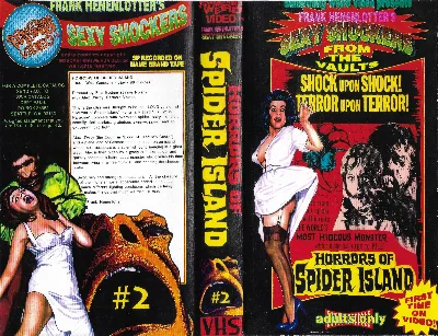 Horrors of Spider Island VHS cover