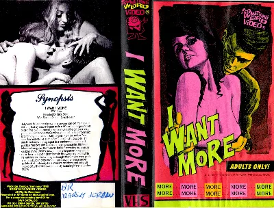 I Want More VHS cover