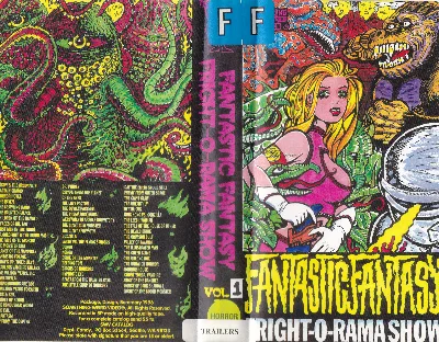 Fantastic Fantasy Fright-O-Rama Show VHS cover