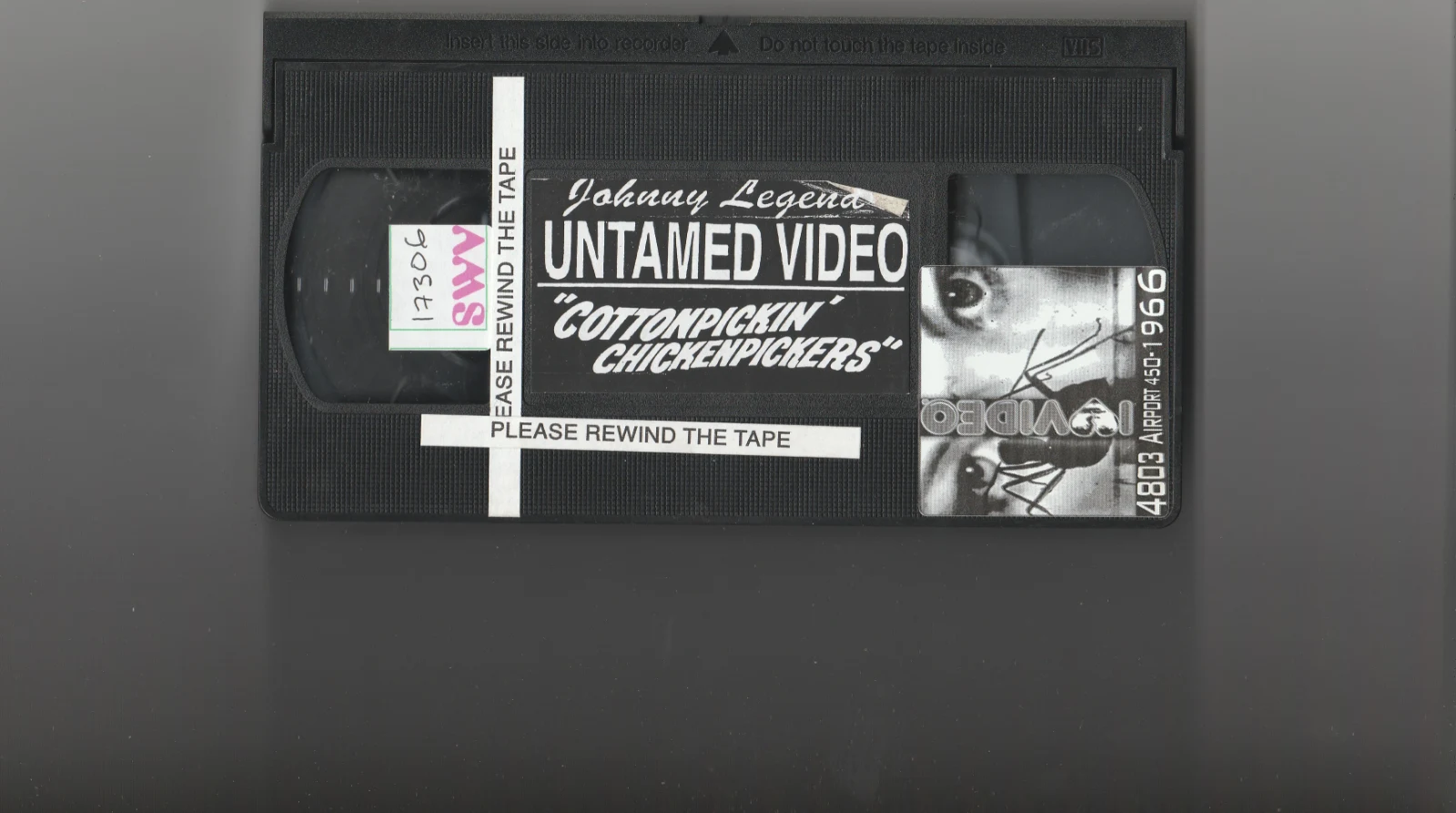 Cottonpickin' Chickenpickers VHS front label scan