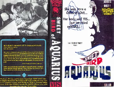 Sweet Bird of Aquarius VHS cover