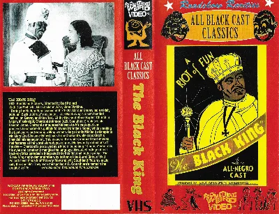 The Black King VHS cover