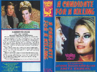 A Candidate For A Killing VHS cover