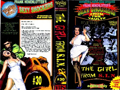 The Girl from S.I.N. VHS cover