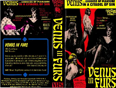 Venus In Furs VHS cover